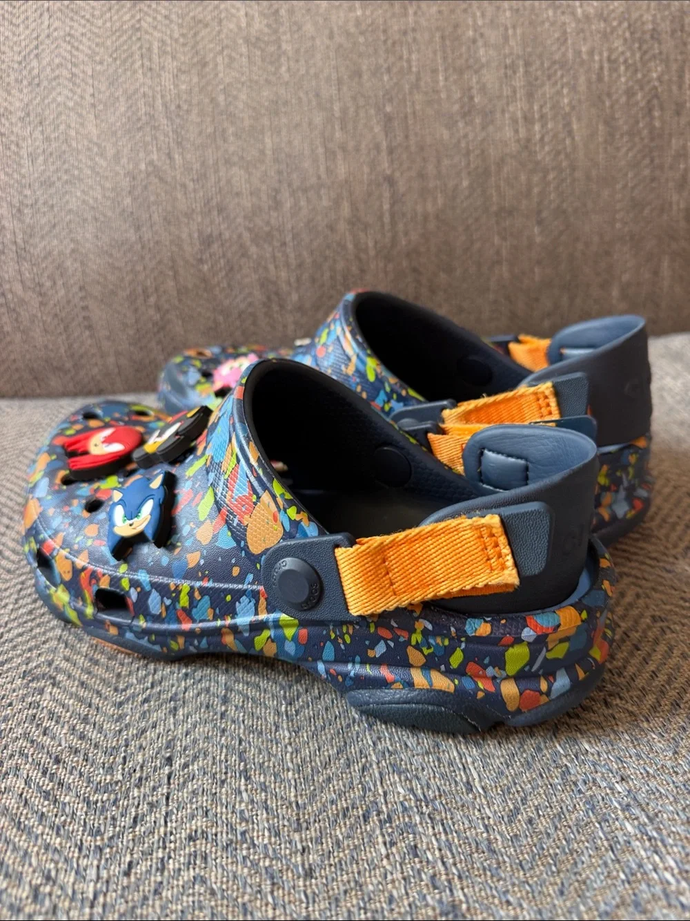 Crocs All Terrain Terrazzo Classic Children Shoes Size: J2 ( Little Boy 2)